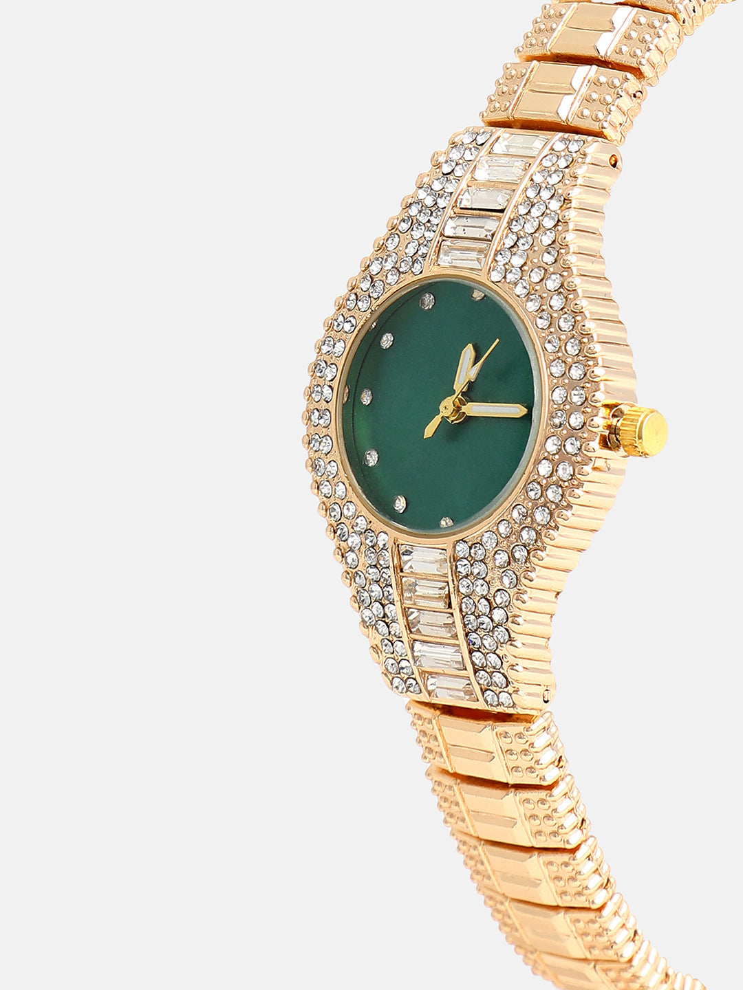 The Embellished Round Watch