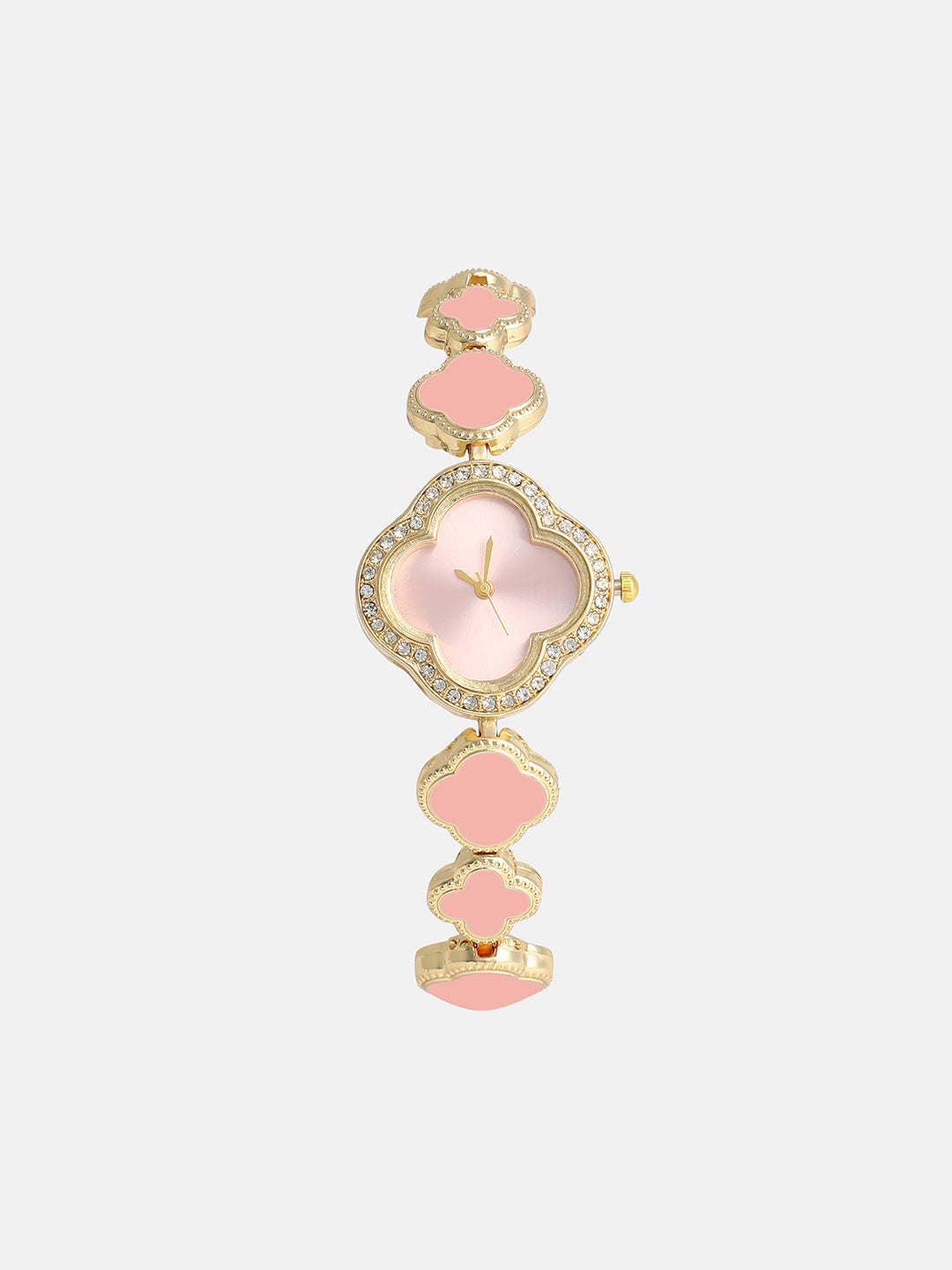 The Clover Watch - Blush Pink