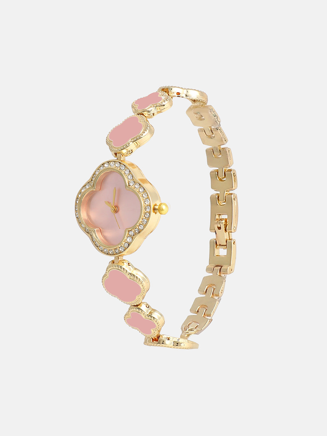 The Clover Watch - Blush Pink