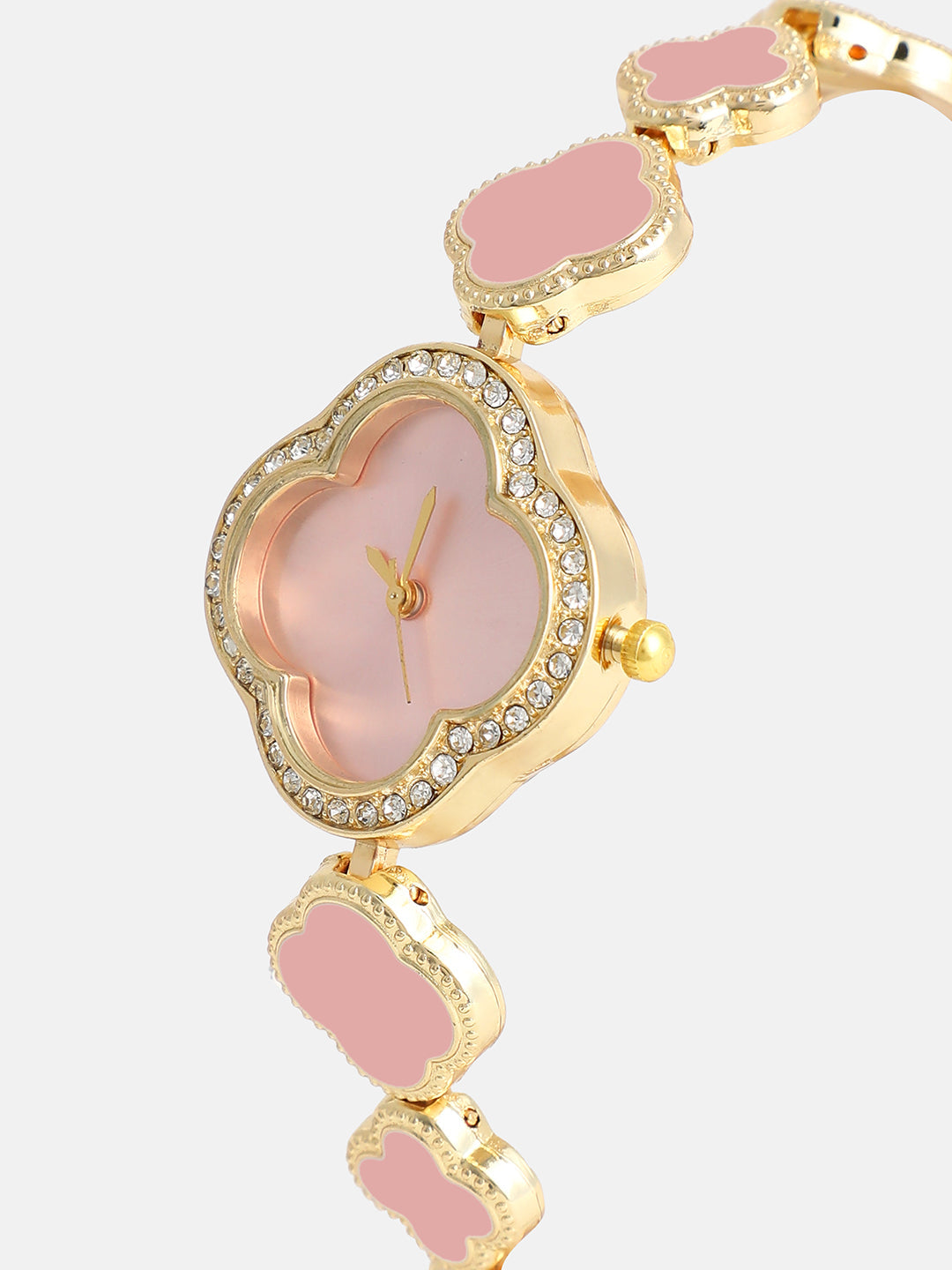 The Clover Watch - Blush Pink