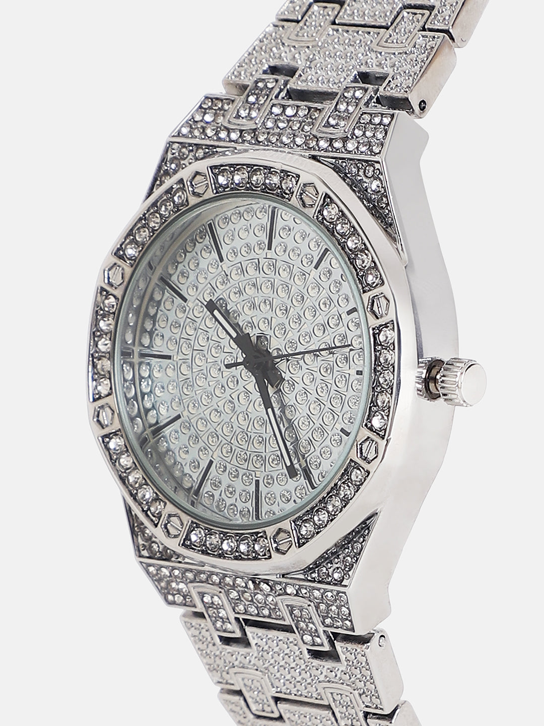 The Vérazzi Cushion Watch - Metallic Silver