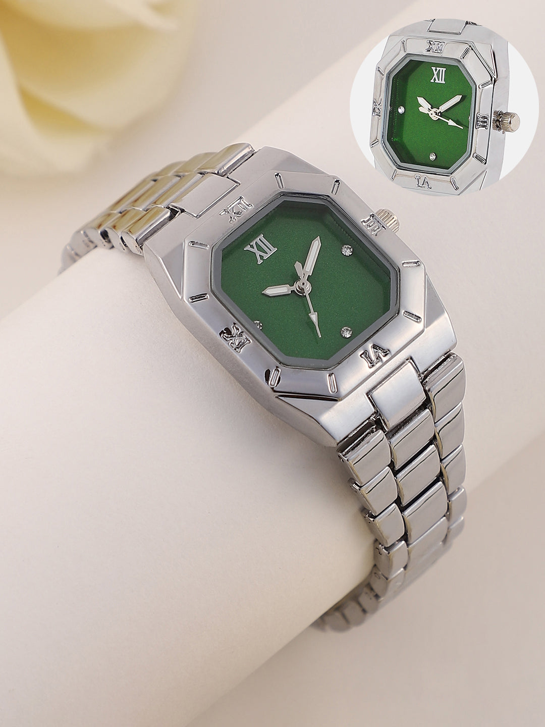 The Ferazzo Square Watch - Silver