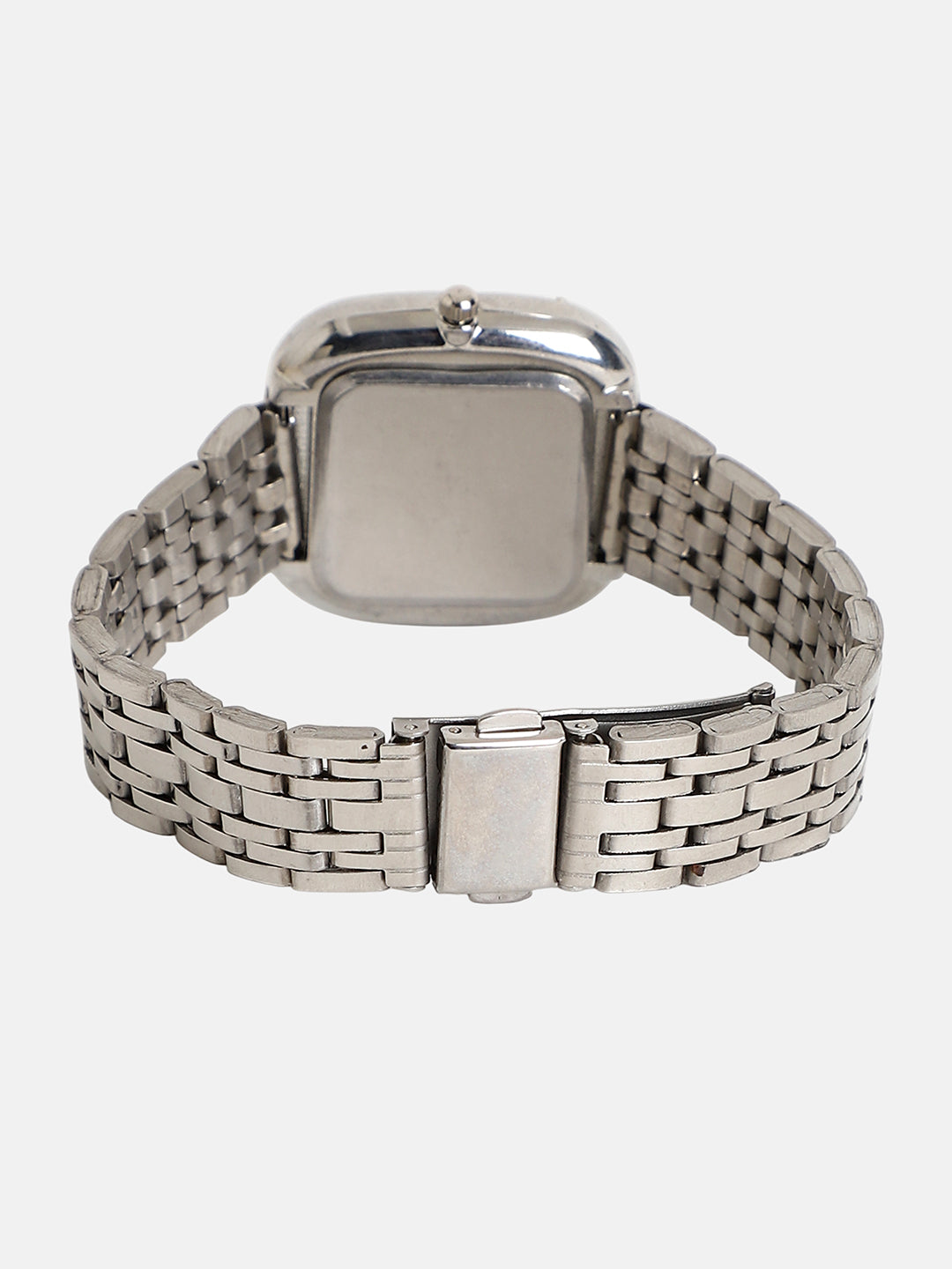 The Jolie Vortex Square Watch - Metallic Silver