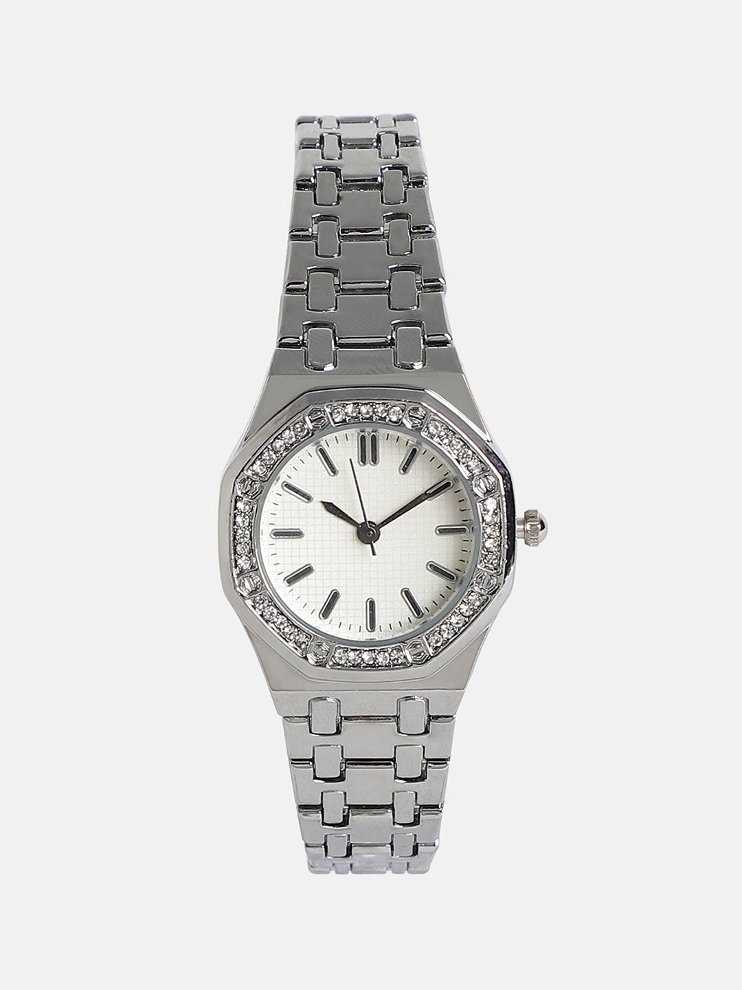 The Aetheria Cushion Watch - Metallic Silver