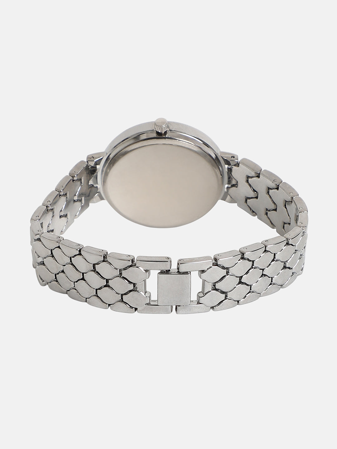 The Bijou Serpenti Round Watch - Metallic Silver