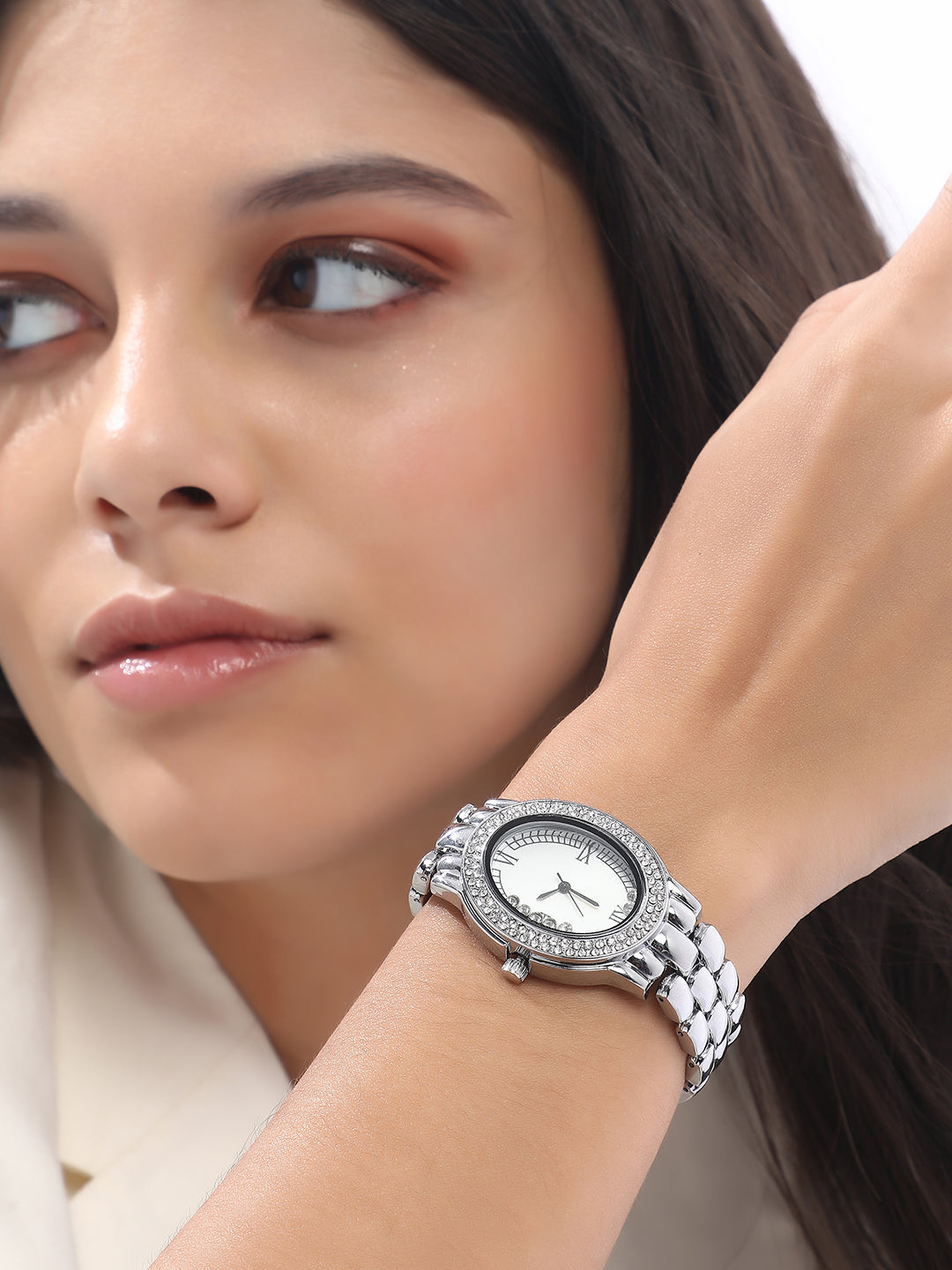 The Victoria Oval Watch - Metallic Silver