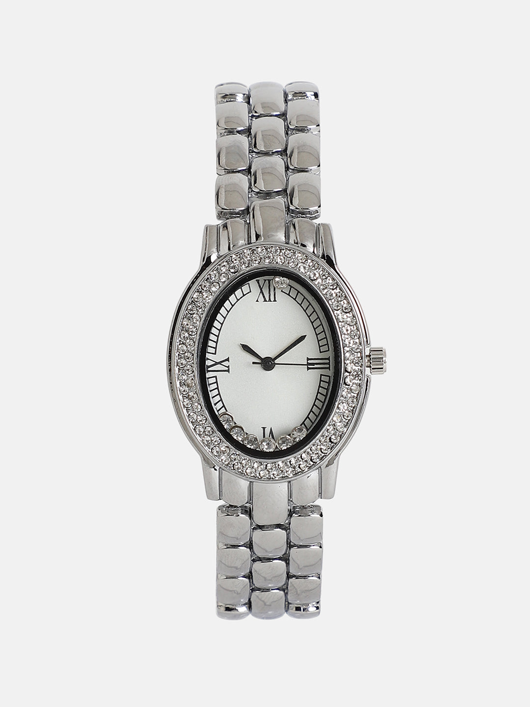 The Victoria Oval Watch - Metallic Silver