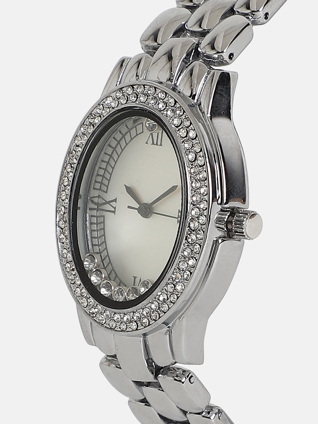 The Victoria Oval Watch - Metallic Silver