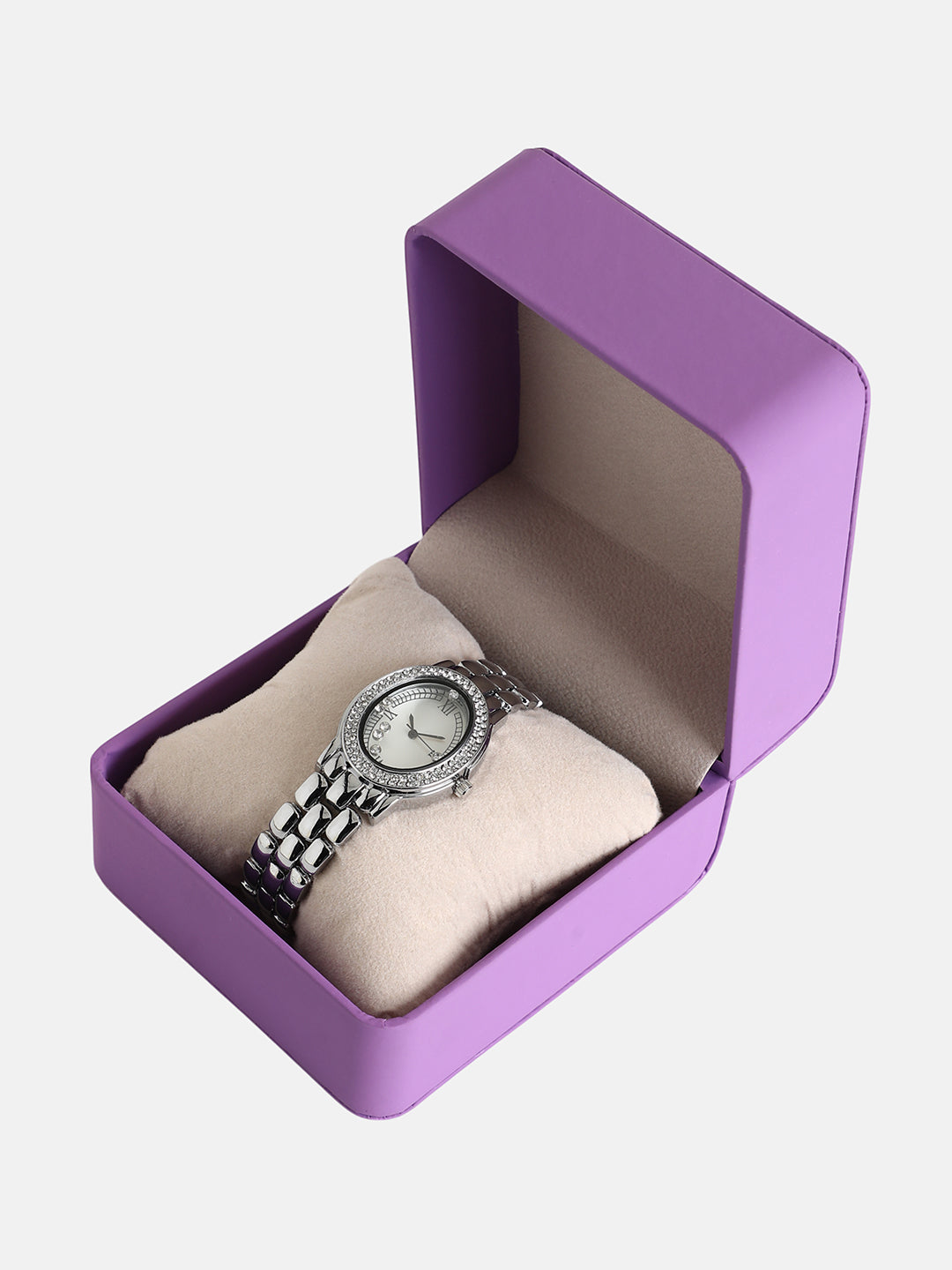 The Victoria Oval Watch - Metallic Silver