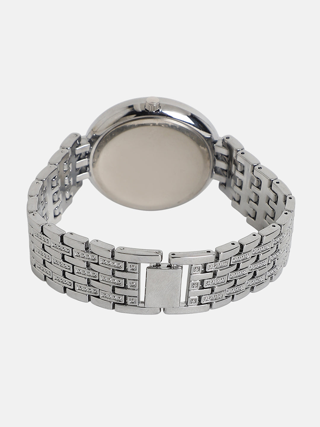 The Celestio Round Watch - Metallic Silver