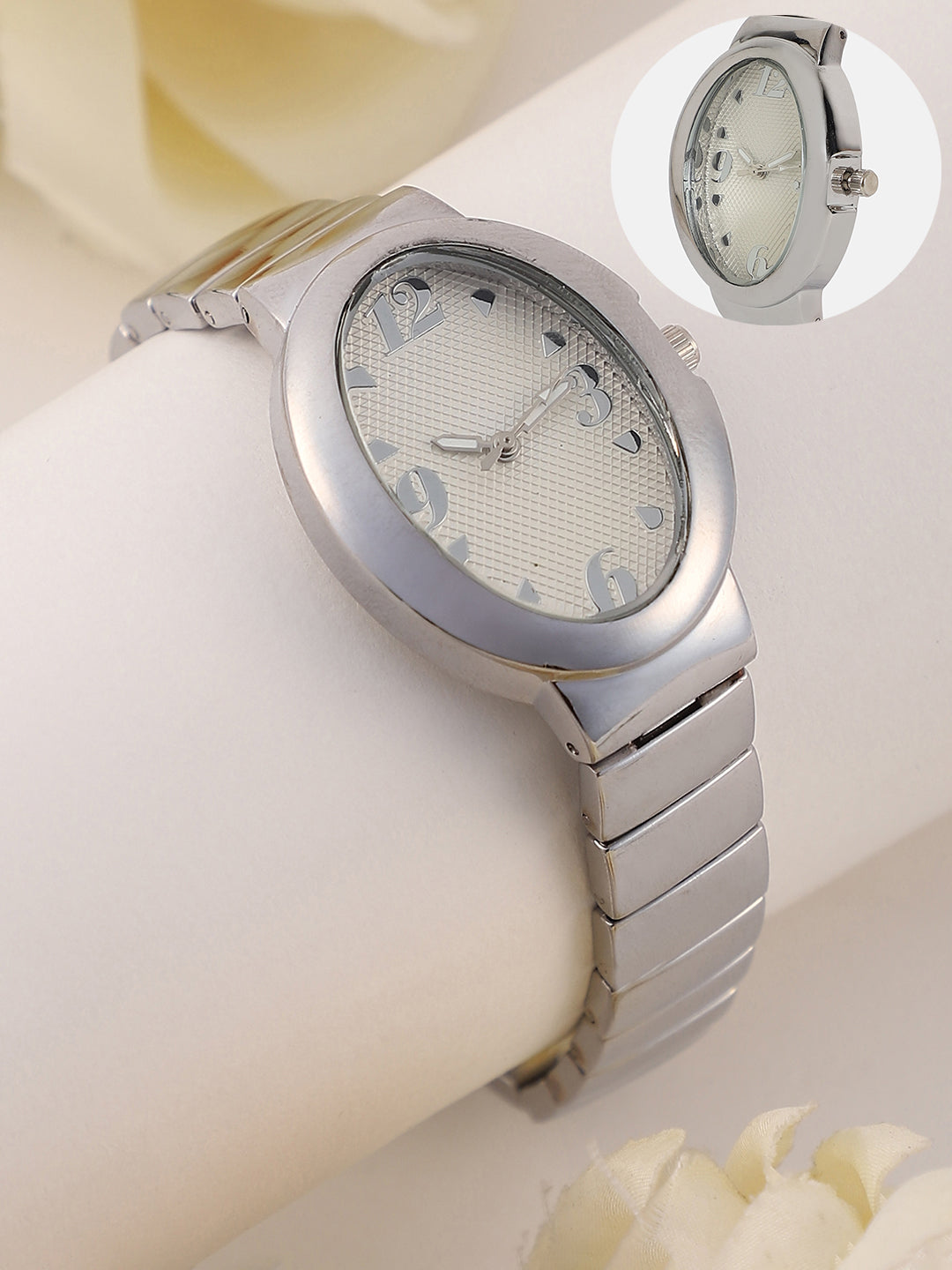 The Pantheonique Oval Watch - Metallic Silver