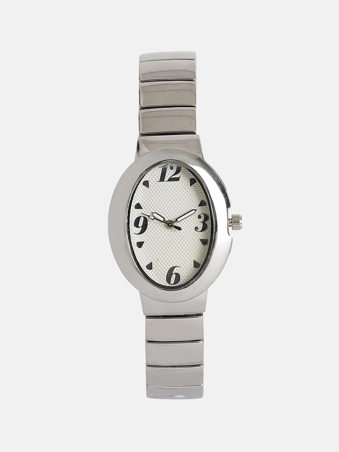 The Pantheonique Oval Watch - Metallic Silver