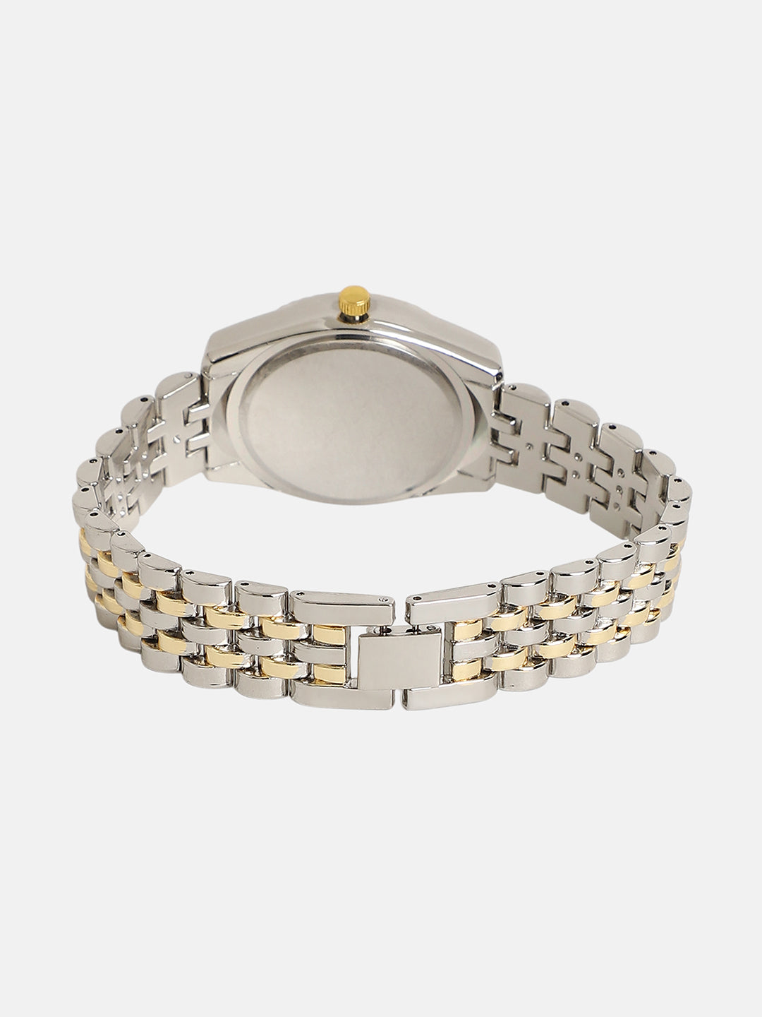 The Ribbed H-Link Round Watch