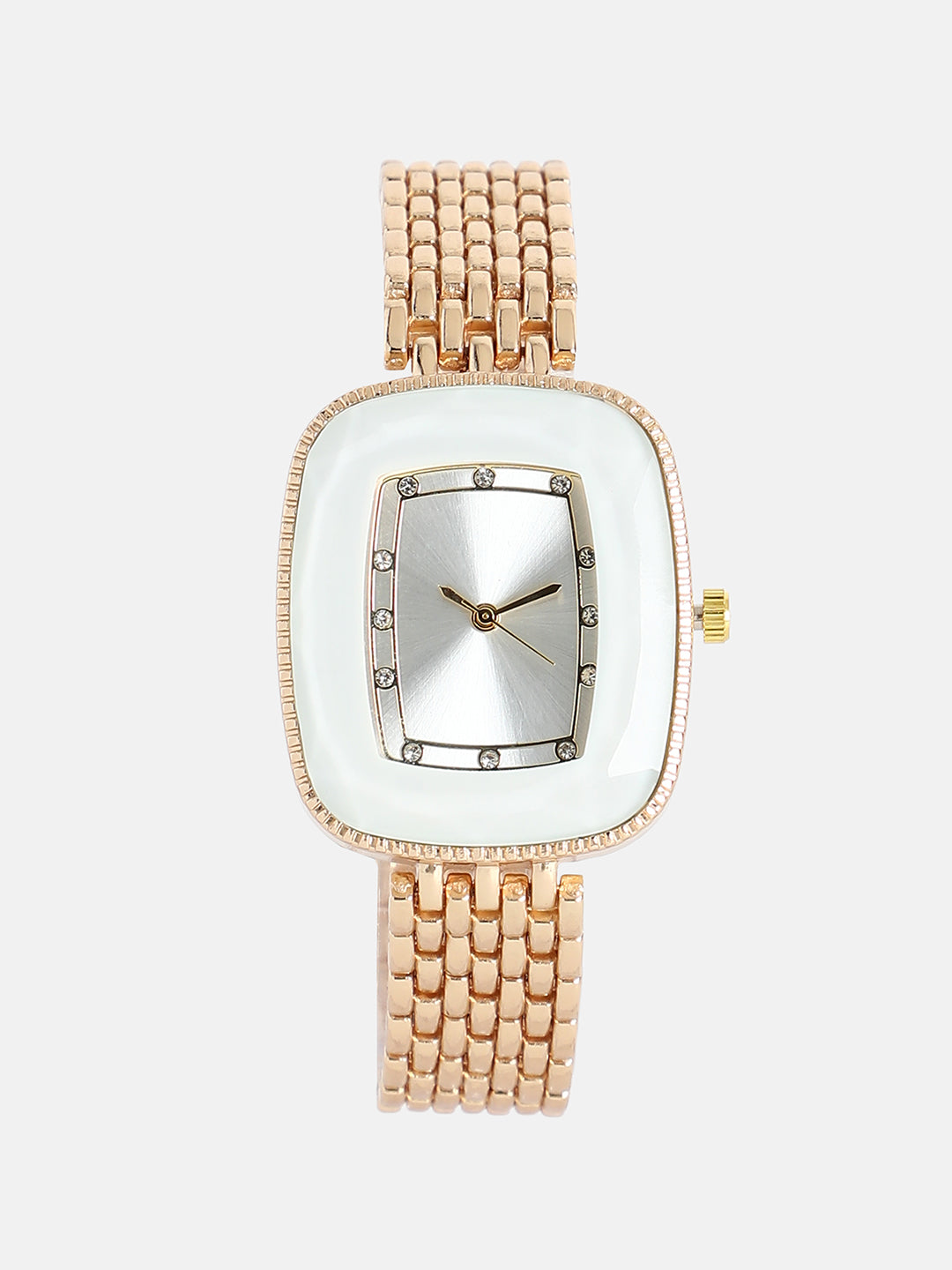 The Grecian Rectangular Diamond Watch