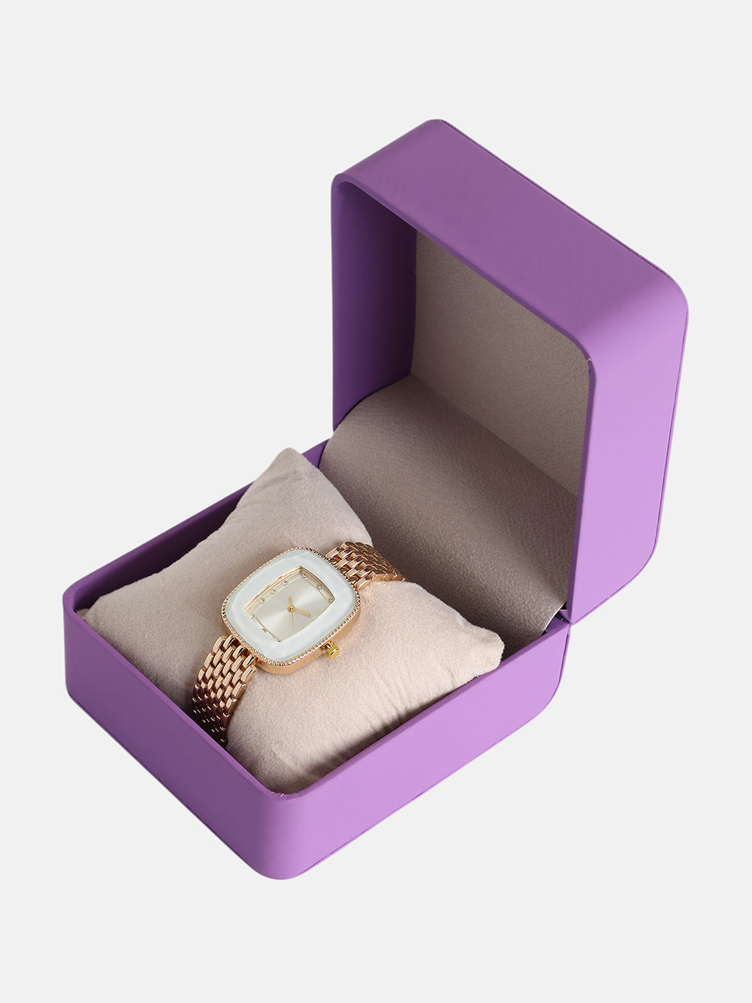 The Grecian Rectangular Diamond Watch