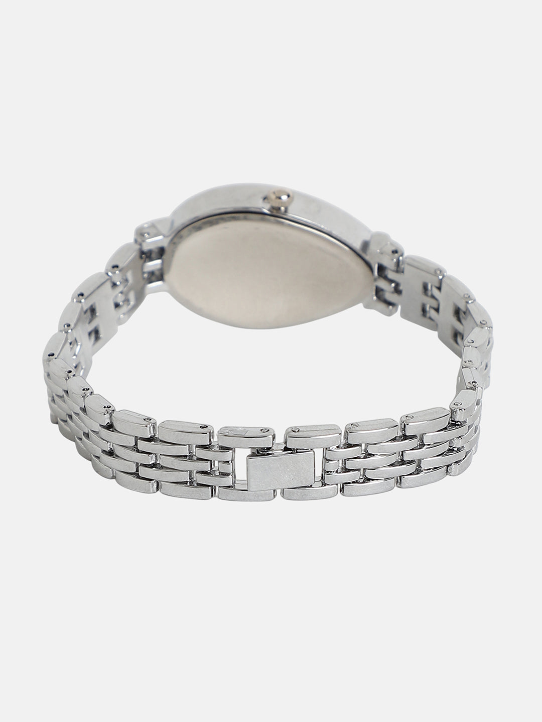 The Teardrop Asymmetric Watch - Metallic Silver