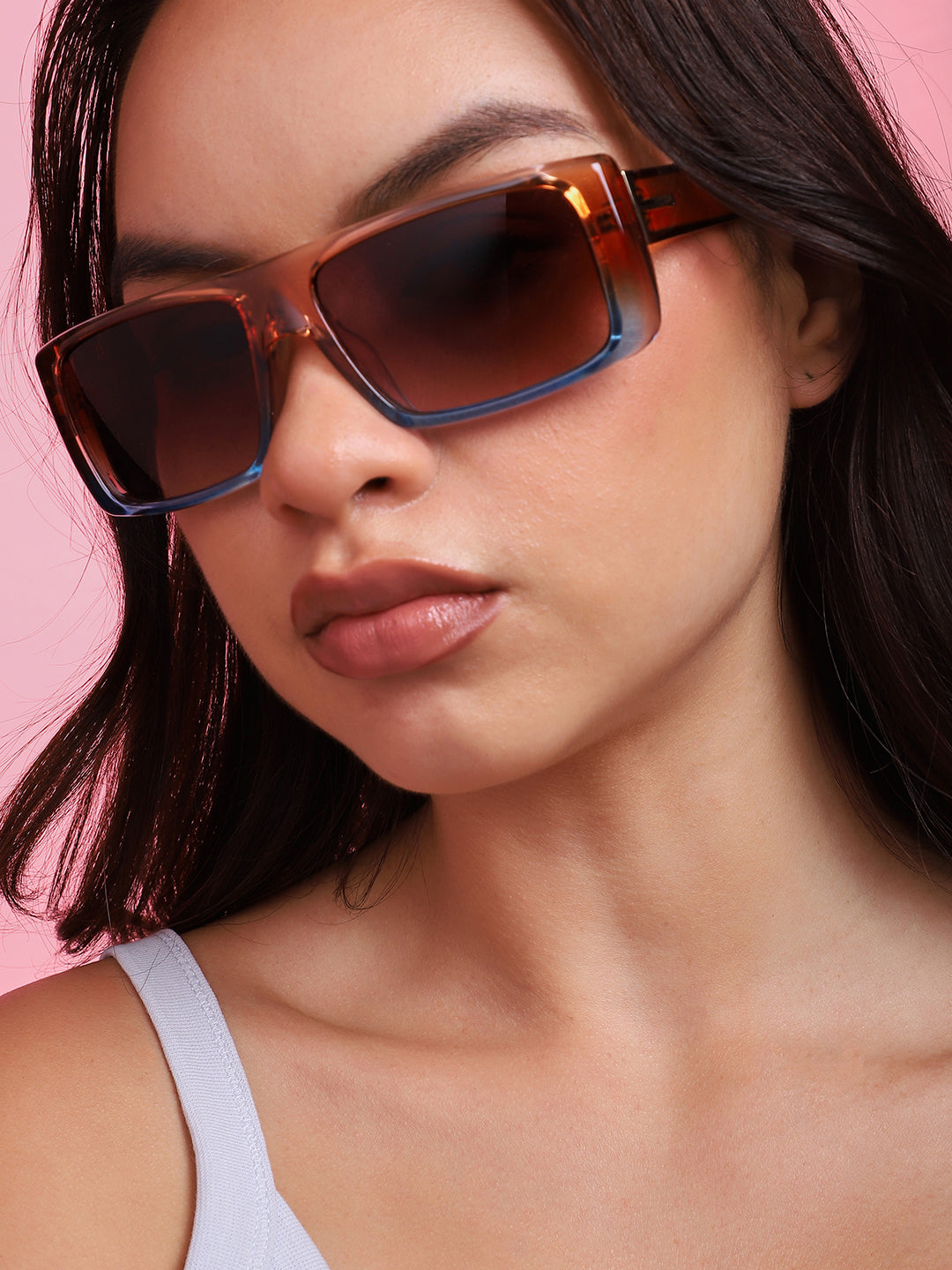 Gradient Rectangular Sunglass