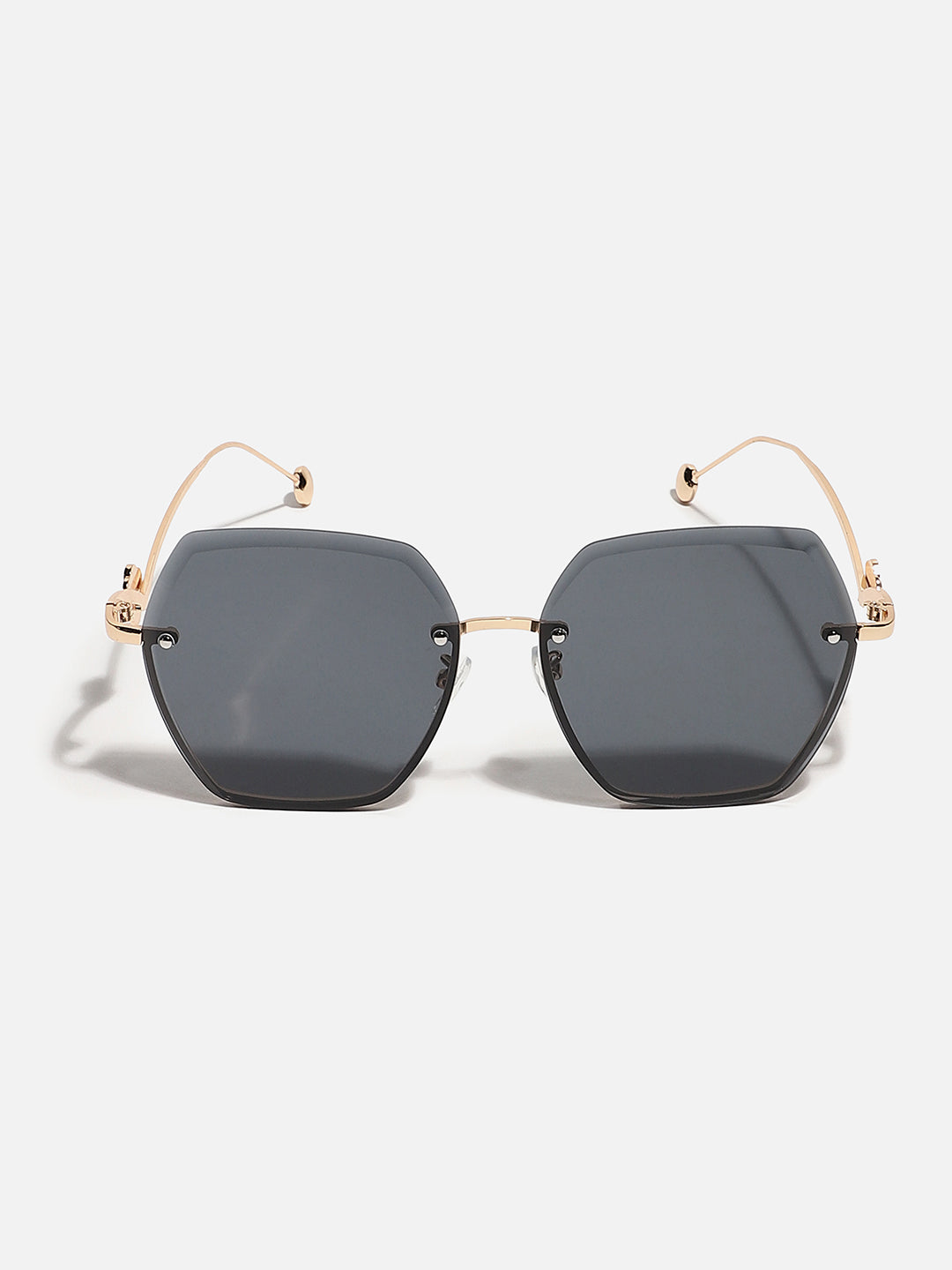 Gold Oversized Sunglasses