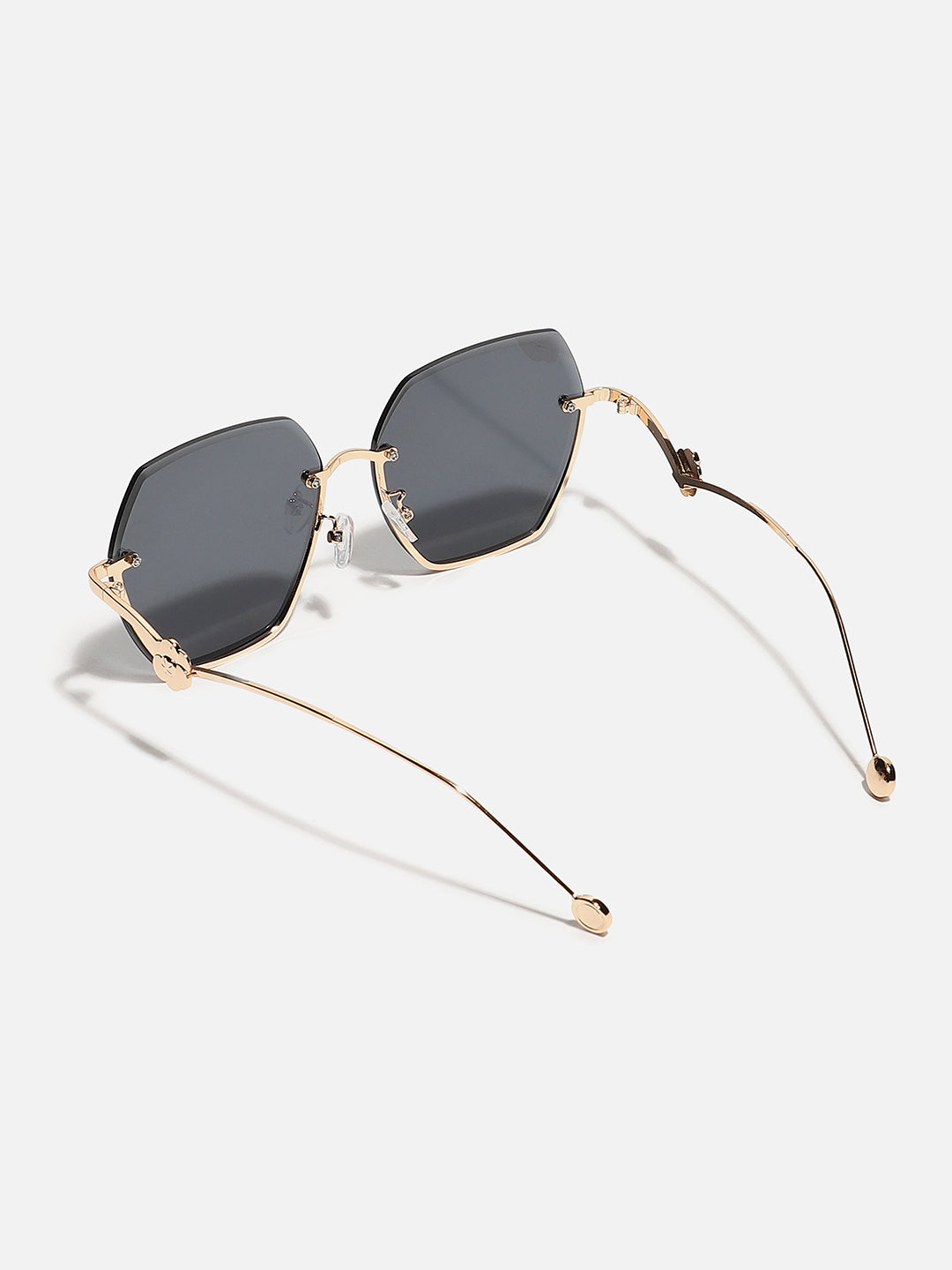 Gold Oversized Sunglasses