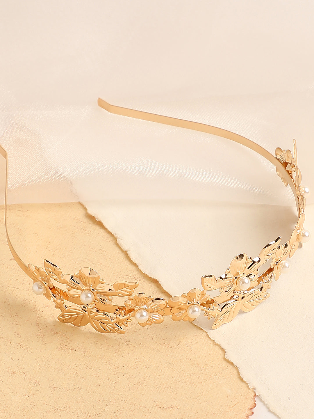 Gold Plated Designer Hairband