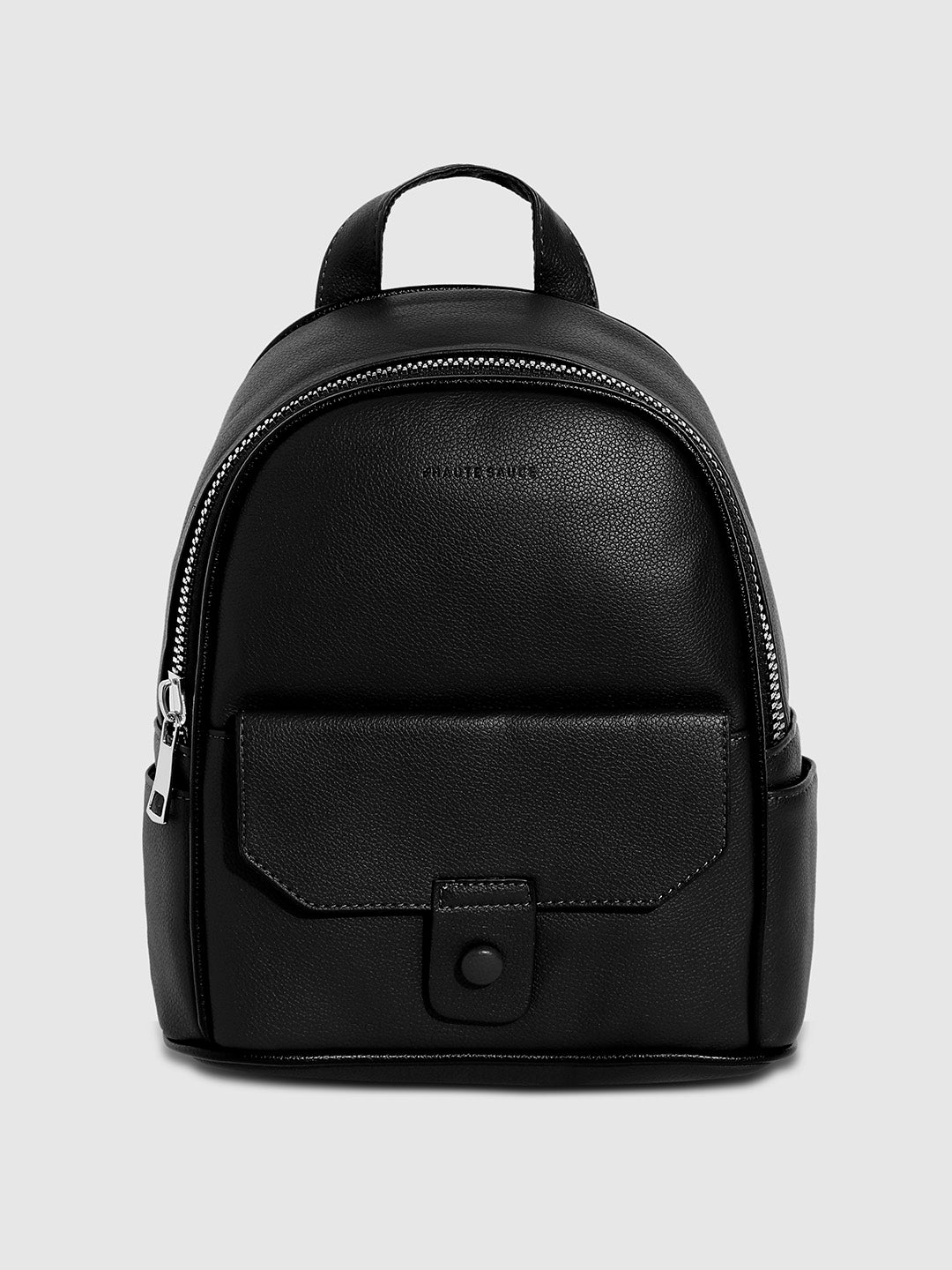 Elevated Round Mini Backpack - Black