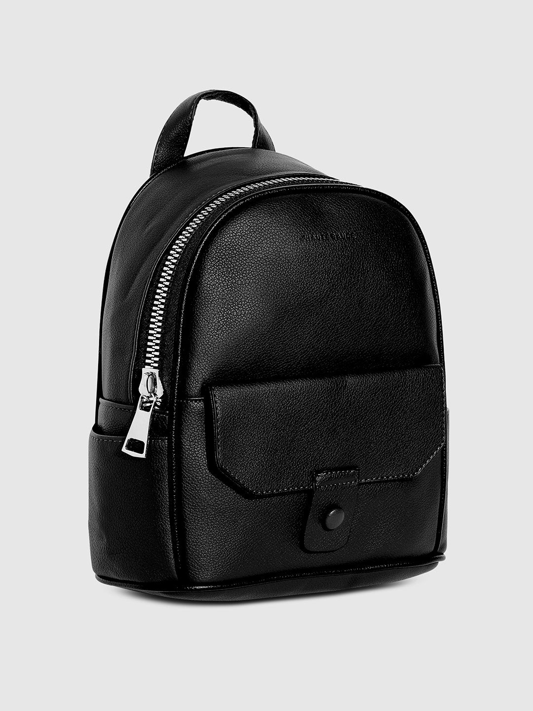 Elevated Round Mini Backpack - Black