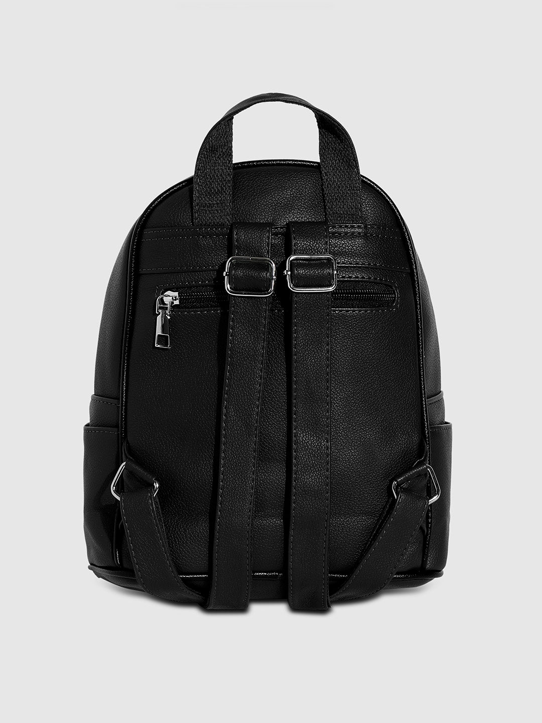 Elevated Round Mini Backpack - Black