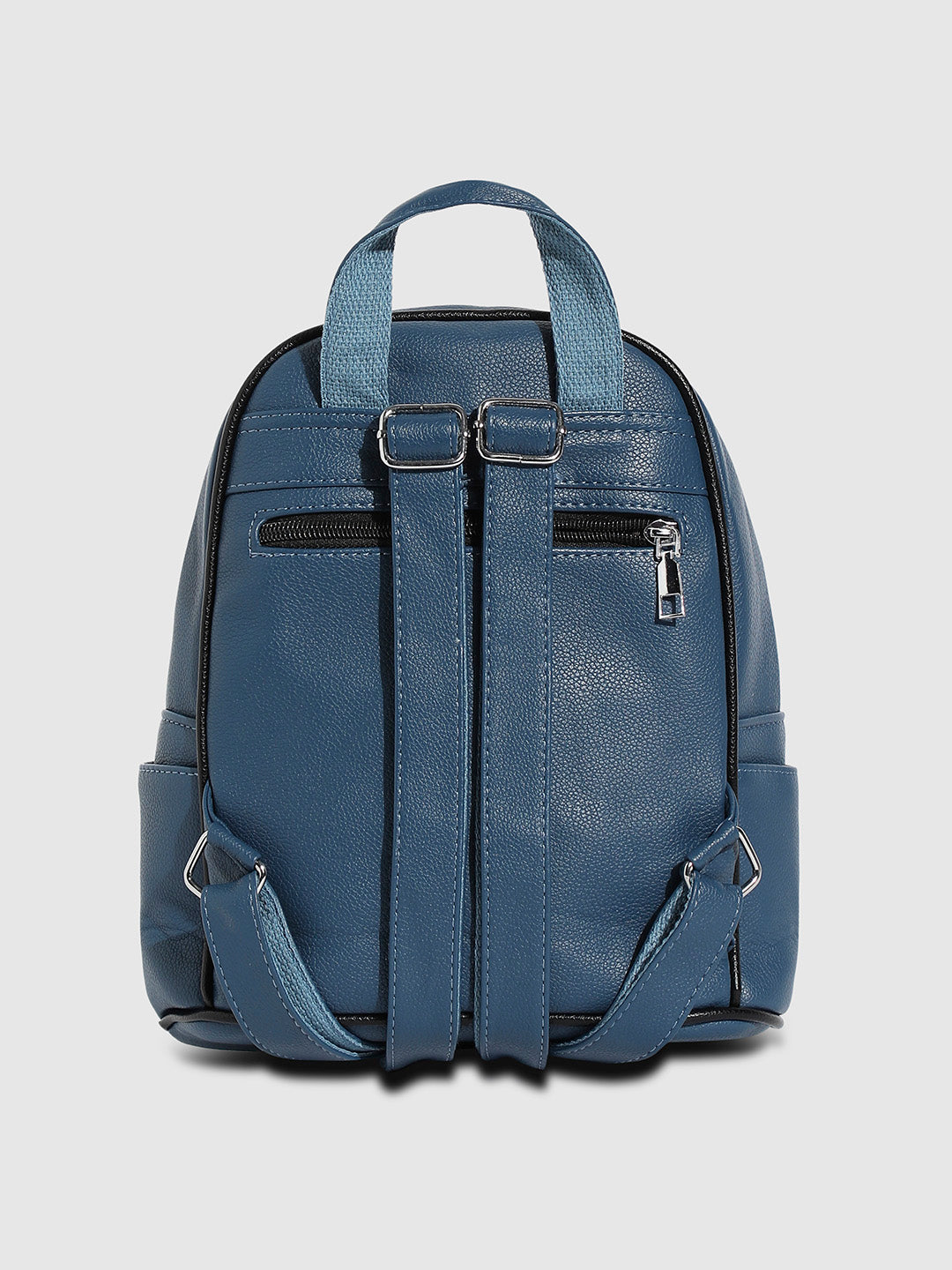 Elevated Round Mini Backpack - Indigo Blue