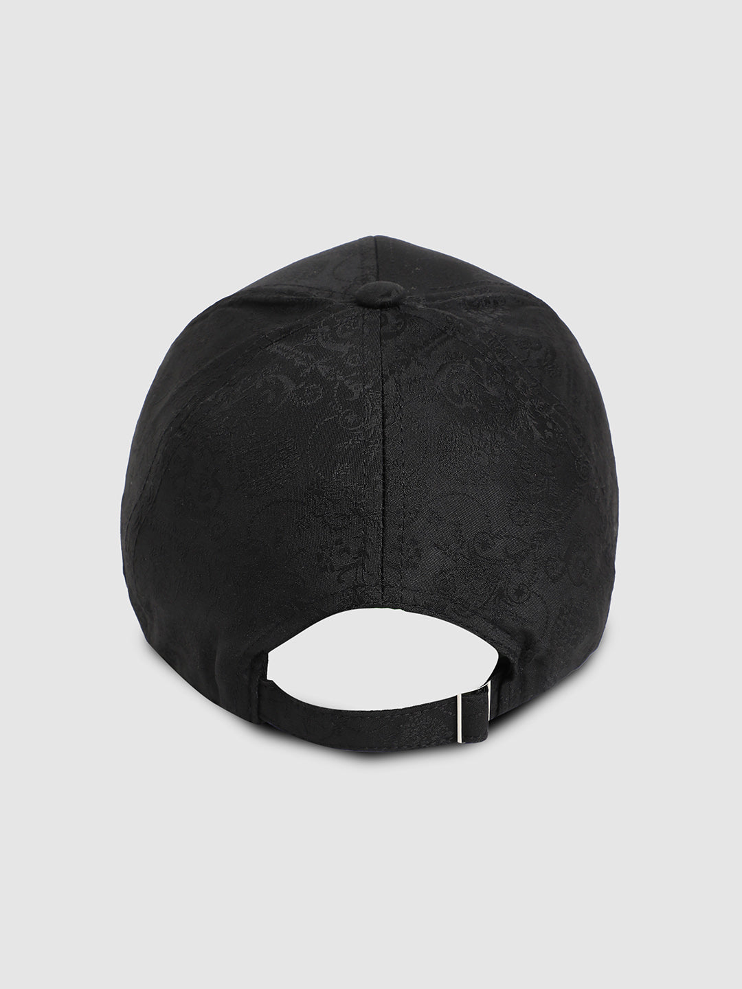 Jaquard Butterfly Baseball Cap - Black