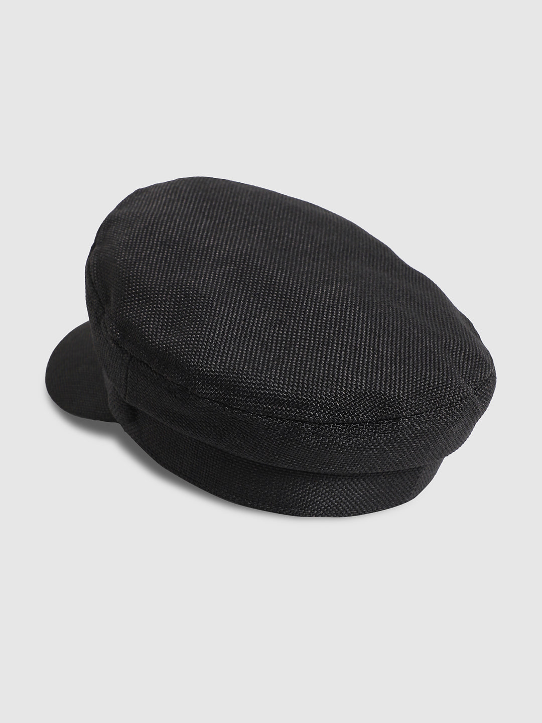 Canvas Breton Cap - Black