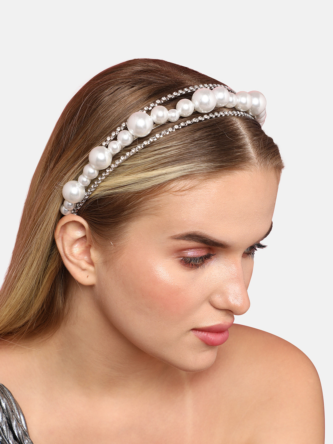 Silver-Plated Hairband