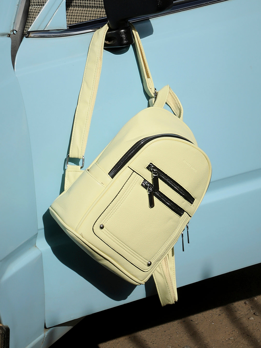 Utility Mini Backpack - Light Yellow