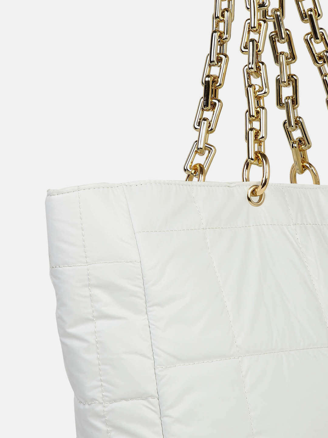 Marshmallow White Tote Bag