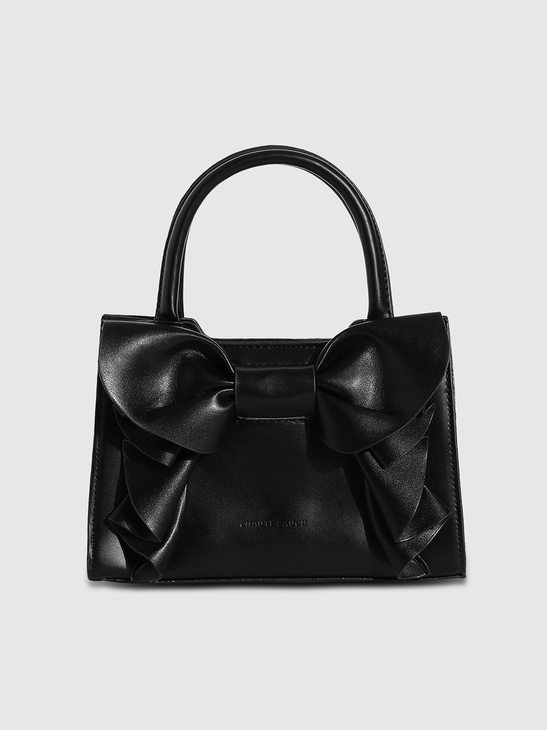 Bow Mini Handbag - Black