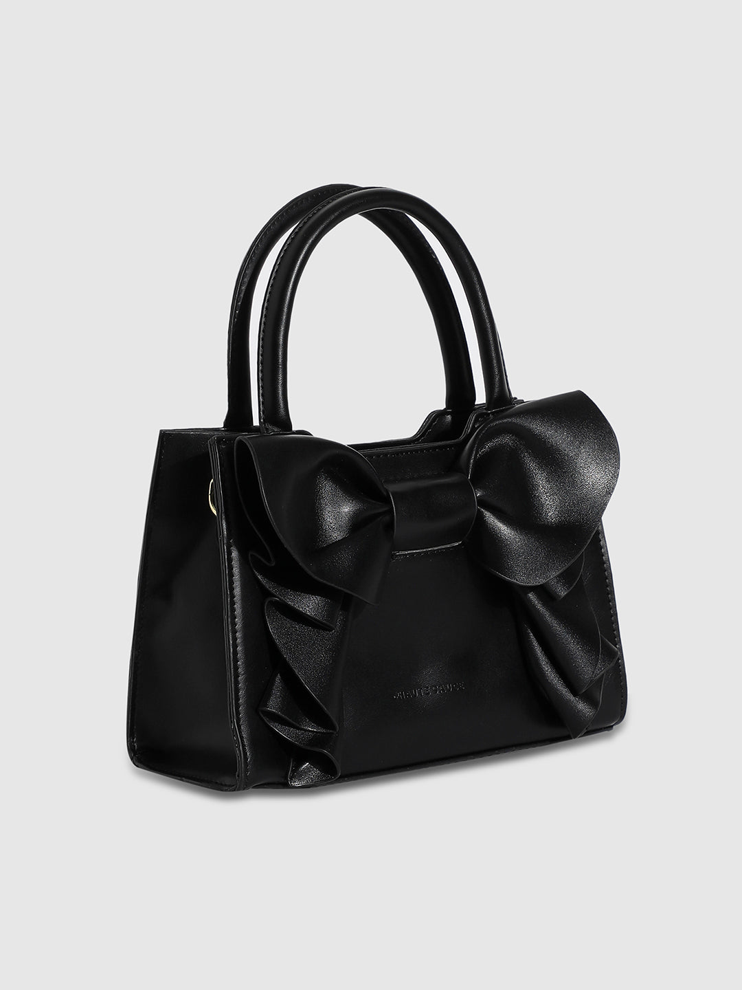 Bow Mini Handbag - Black