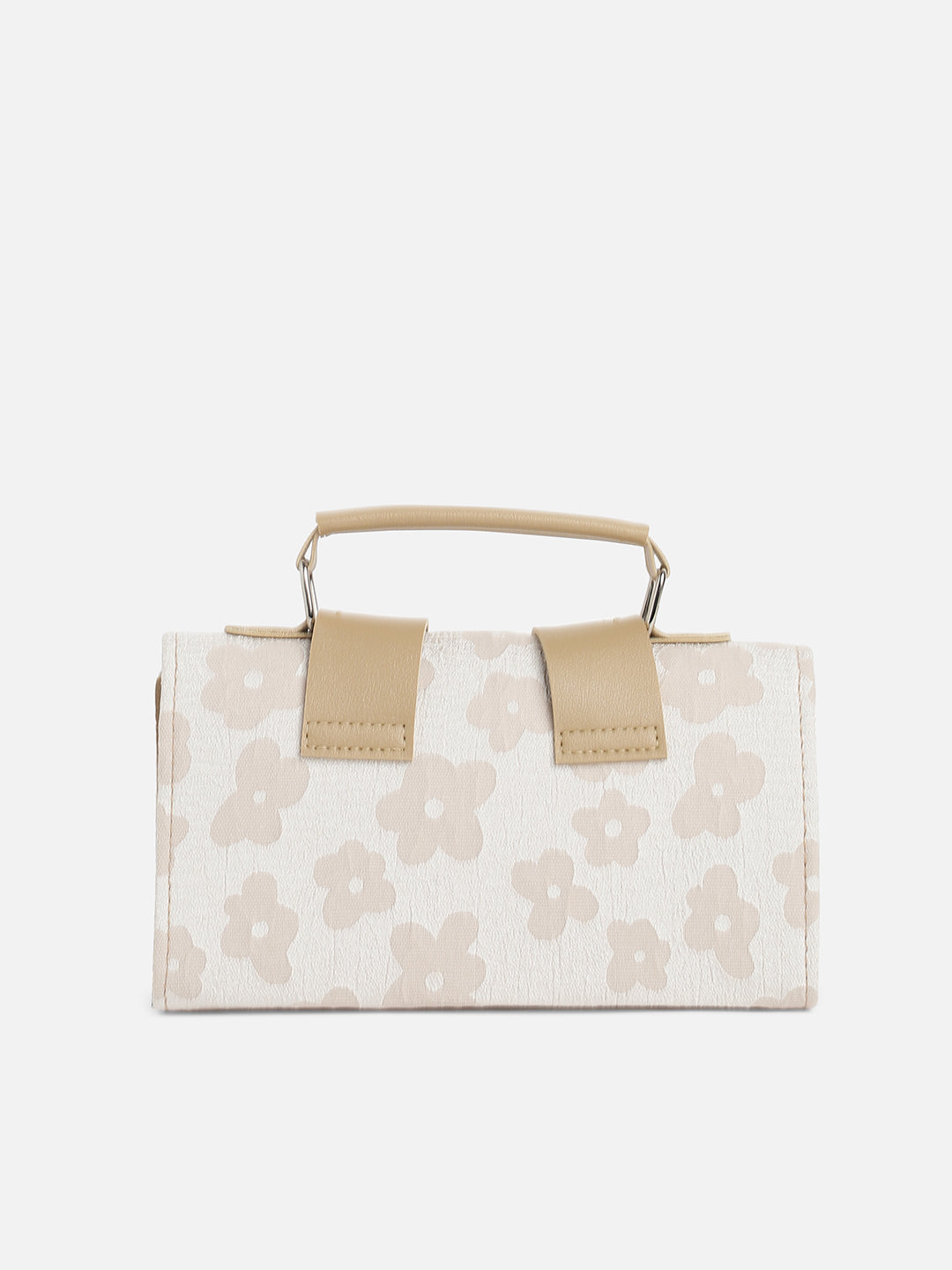 Serena White & Beige Mini Bag