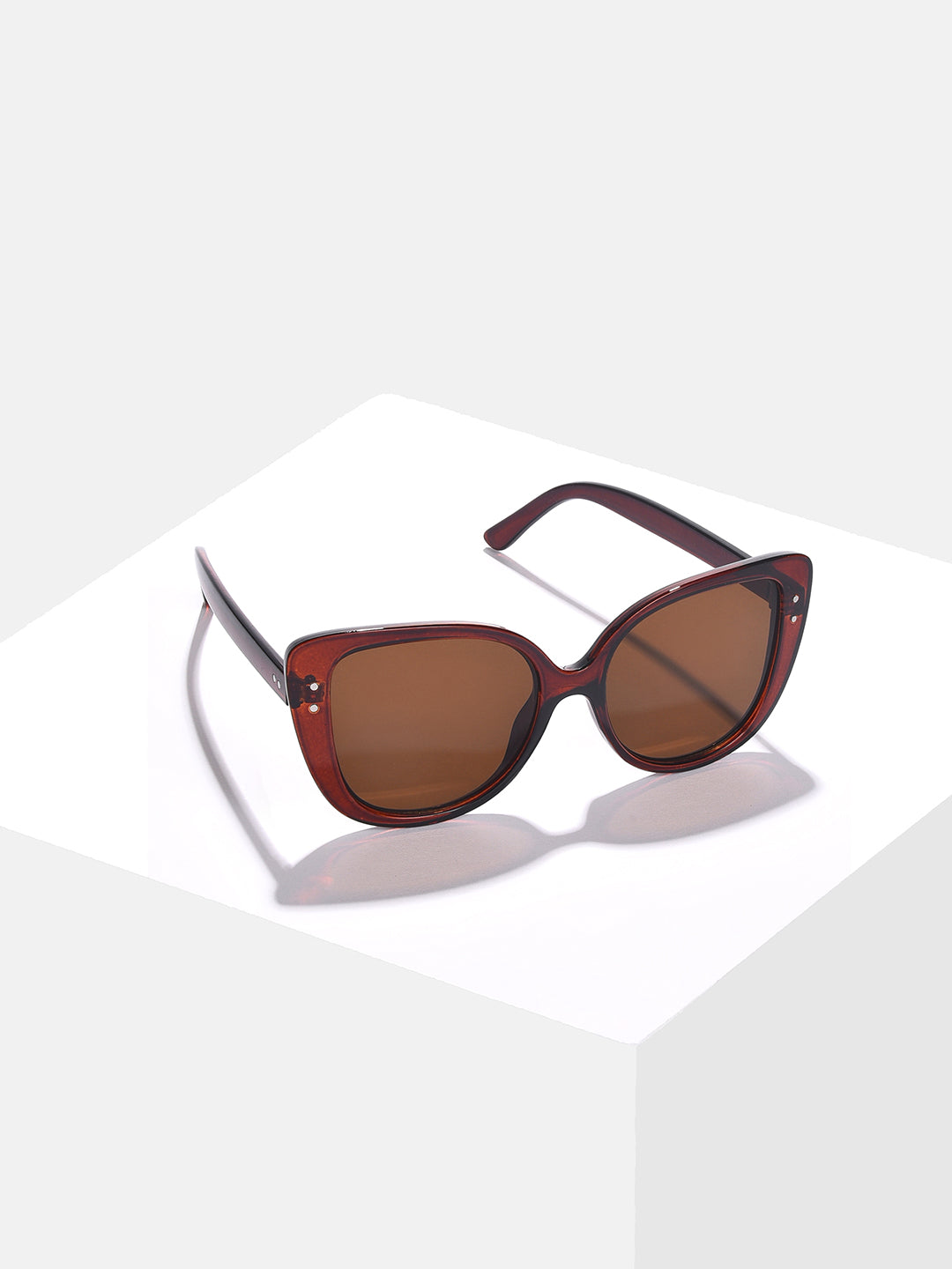 Brown Lens Brown Butterfly Sunglasses