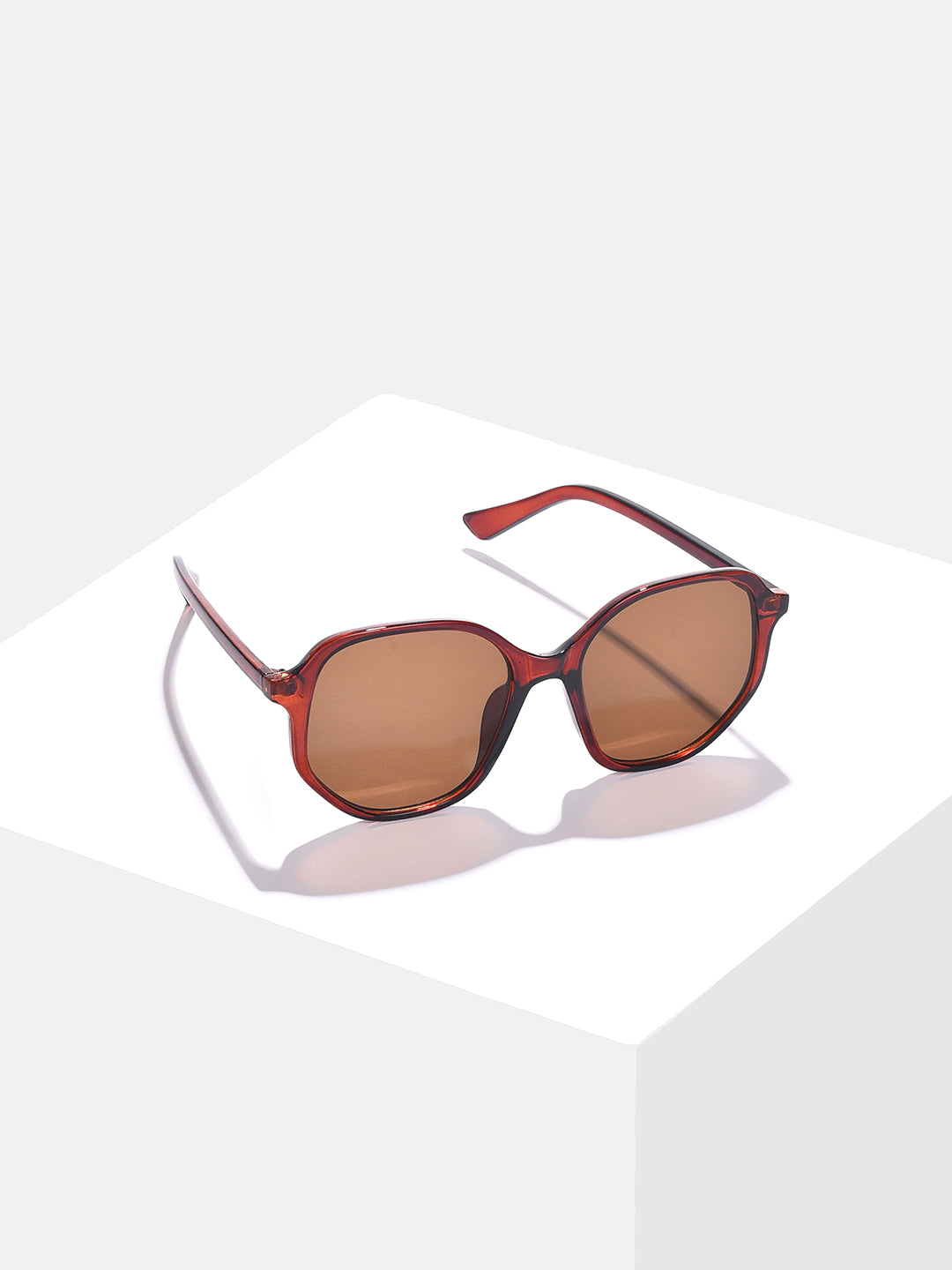 Brown Lens Brown Wayfarer Sunglasses