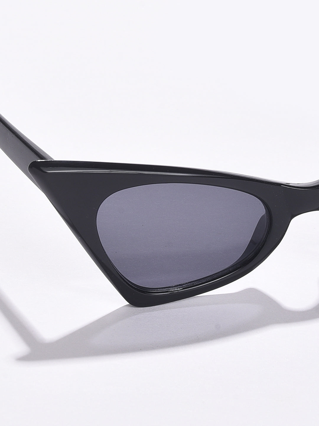 Black Lens Black Cateye Sunglasses