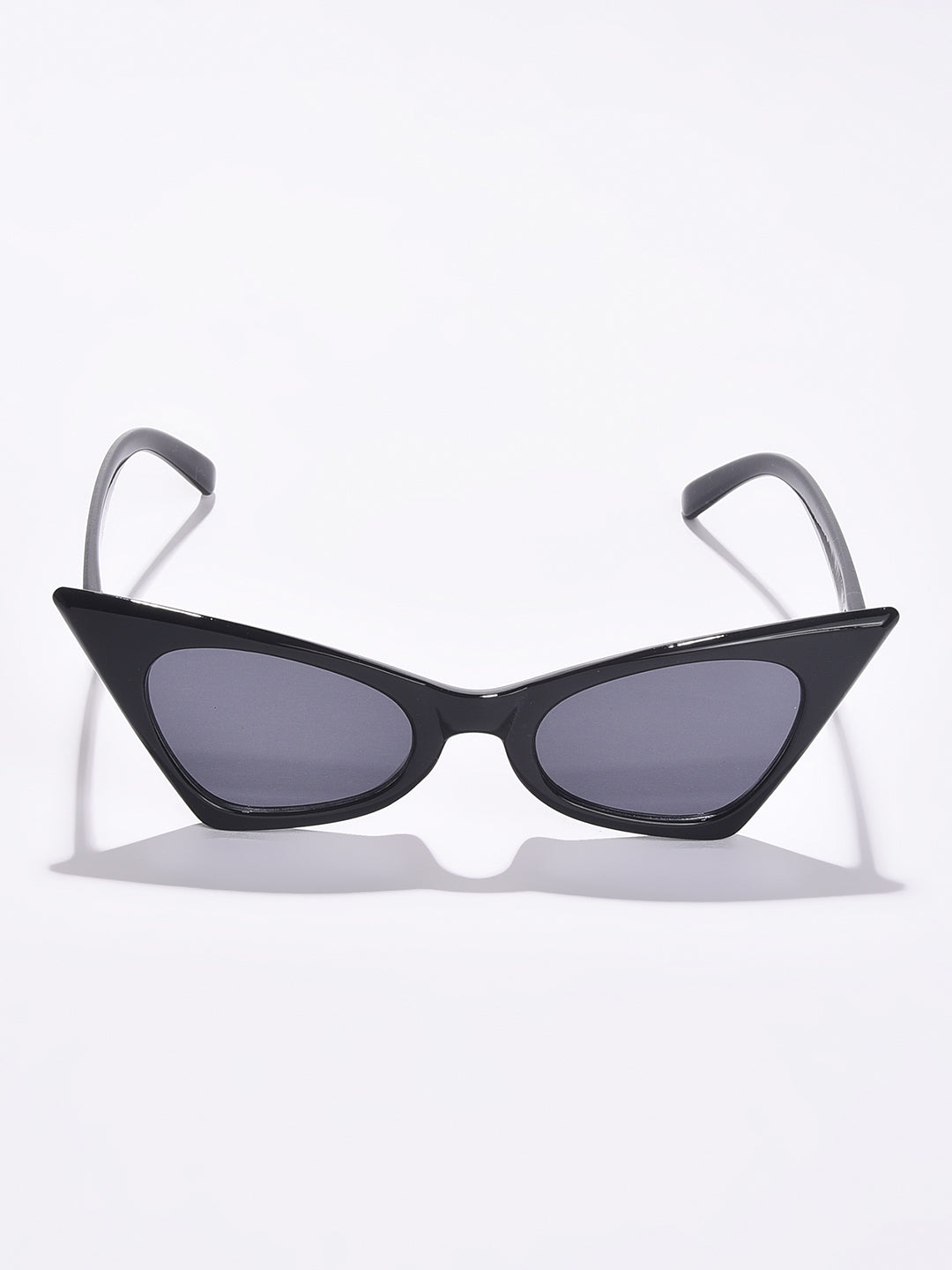 Black Lens Black Cateye Sunglasses