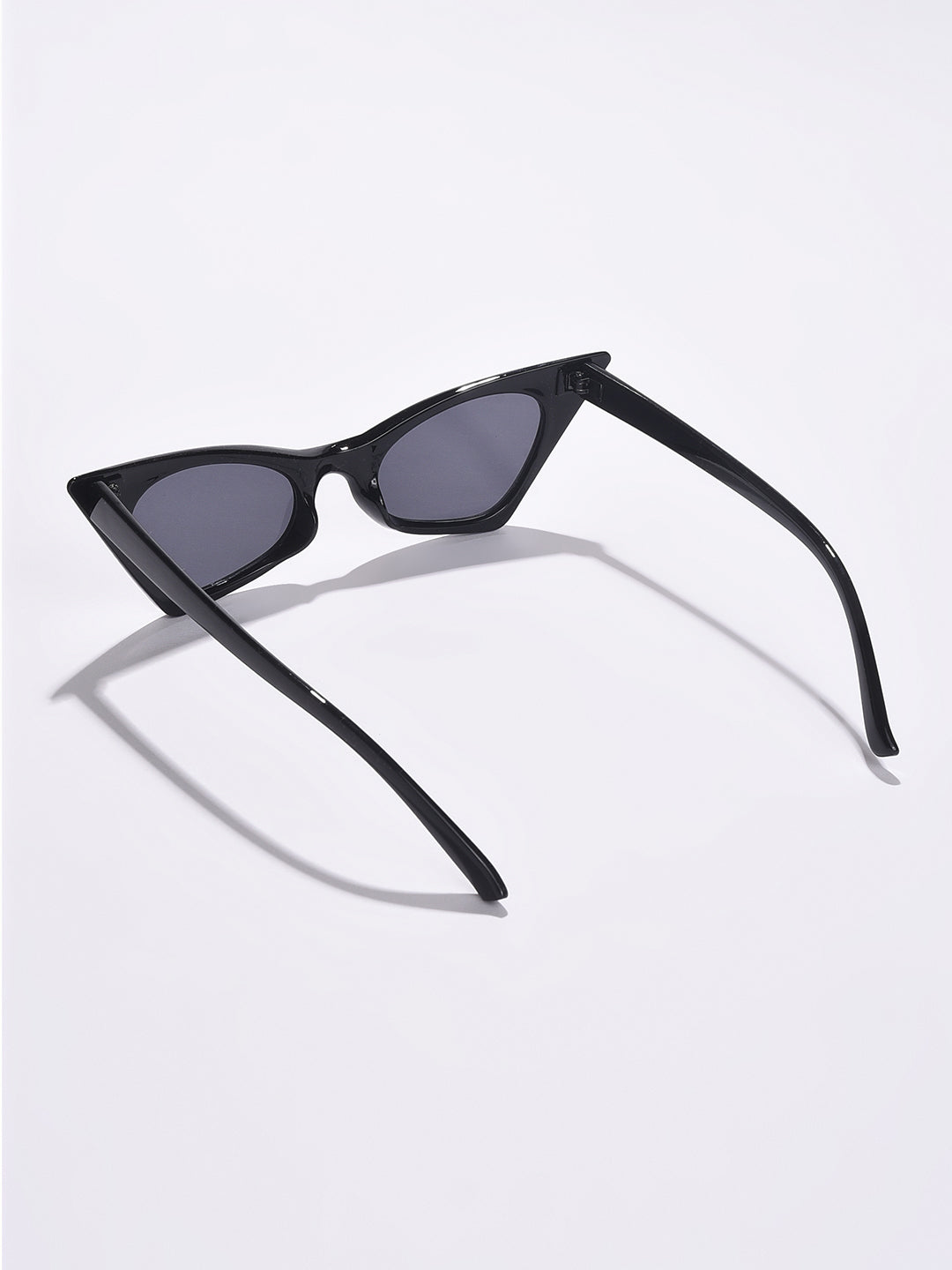 Black Lens Black Cateye Sunglasses