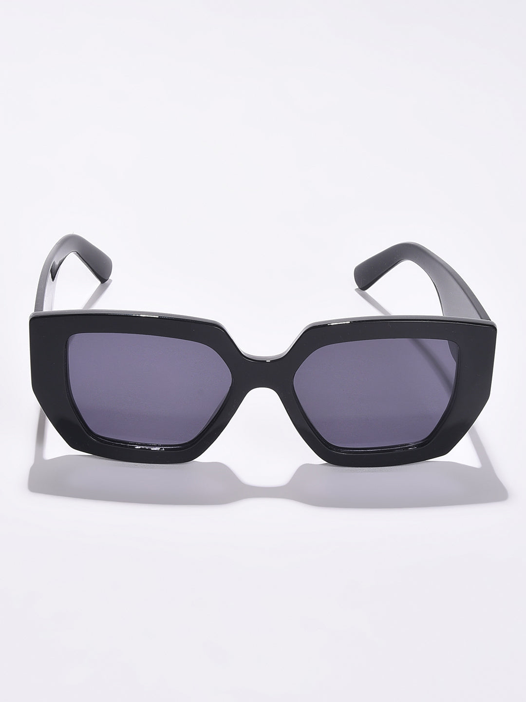 Black Lens Black Oversized Sunglasses