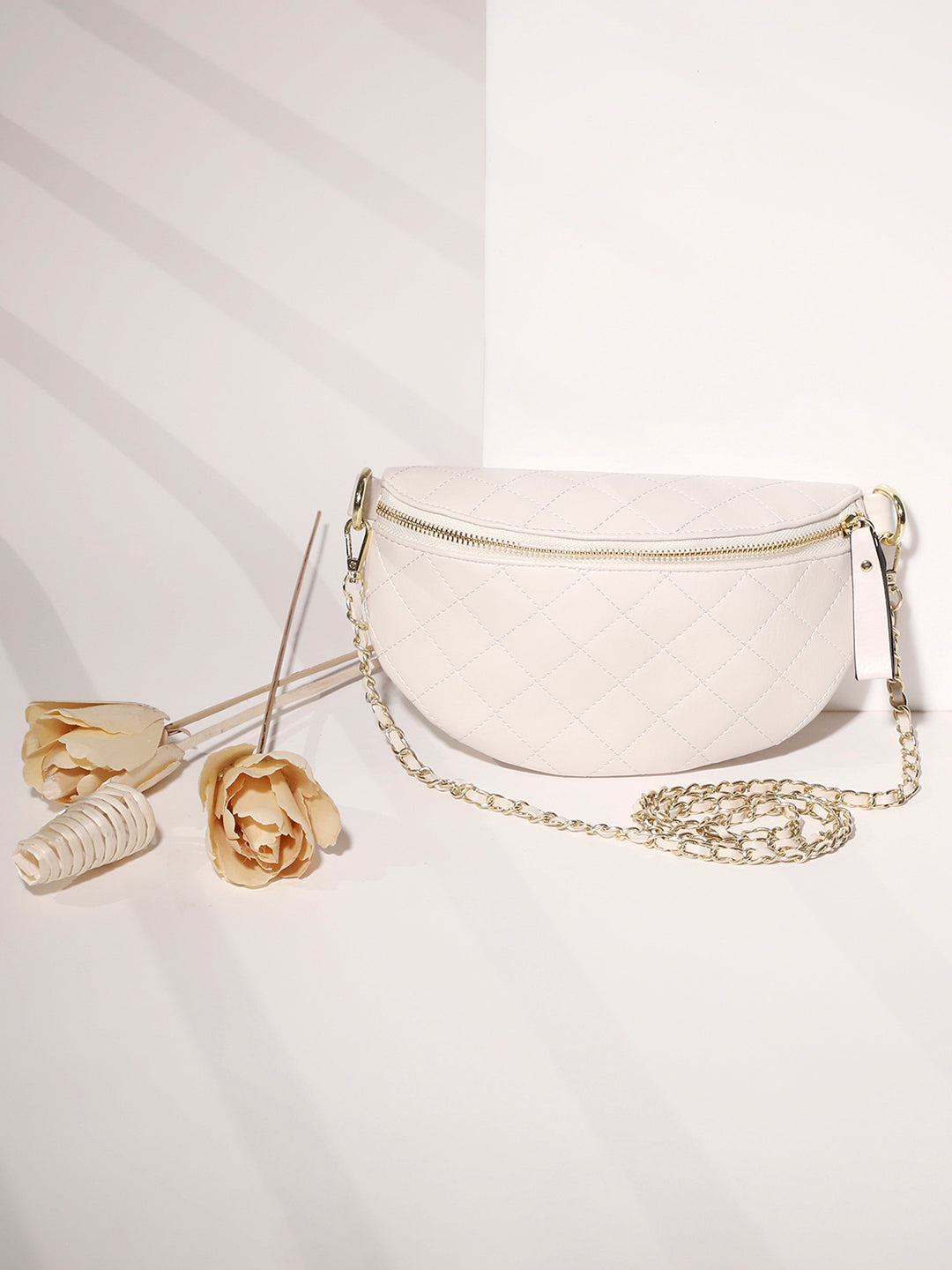 Blanchefleur White Cross Body Bag